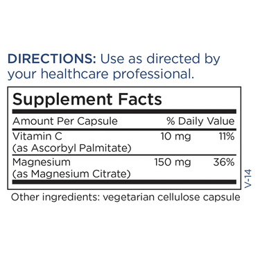 Magnesium Citrate * Metabolic Maintenance Supplement - Conners Clinic